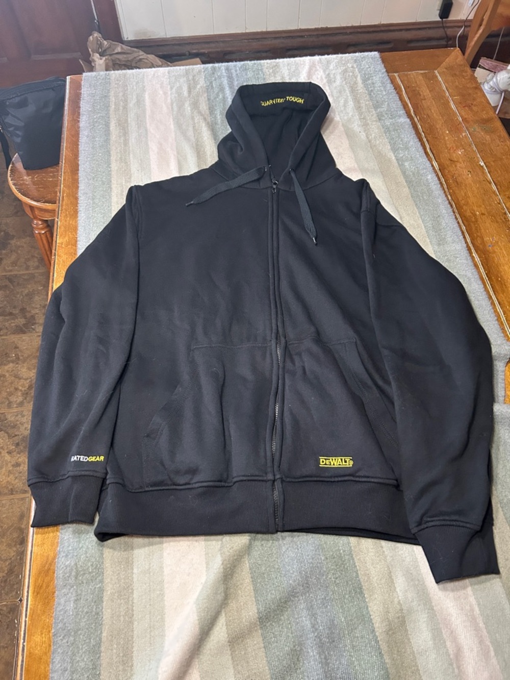 DEWALT Mens Heated Hoodie Sweatshirt Size 2Xl Lithium ION